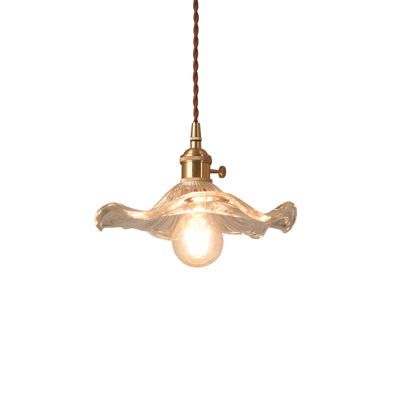 ペンダントライト 北欧 ガラス ダイニング 花 おしゃれ 1灯 口金E26 LED対応 アイアン 金属 モダン シンプル デザイン 照明 天井照明 ライト 玄関 リビング 寝室 洗面所 居間 キッチン ダクトレール 引掛けシーリング 北欧