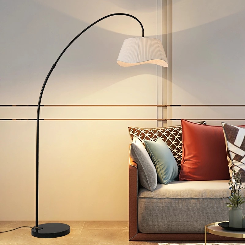 フロアライト アーチ 照明 おしゃれ 布 間接照明 照明器具 スタンドライト ルームライト 北欧 シンプル ナチュラル アンティーク クラシック リビング 寝室 書斎 一人暮らし かわいい インテリア ライト アーチ