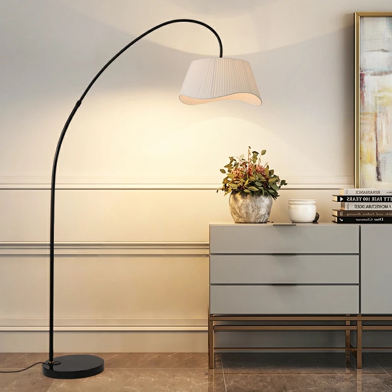フロアライト アーチ 照明 おしゃれ 布 間接照明 照明器具 スタンドライト ルームライト 北欧 シンプル ナチュラル アンティーク クラシック リビング 寝室 書斎 一人暮らし かわいい インテリア ライト アーチ