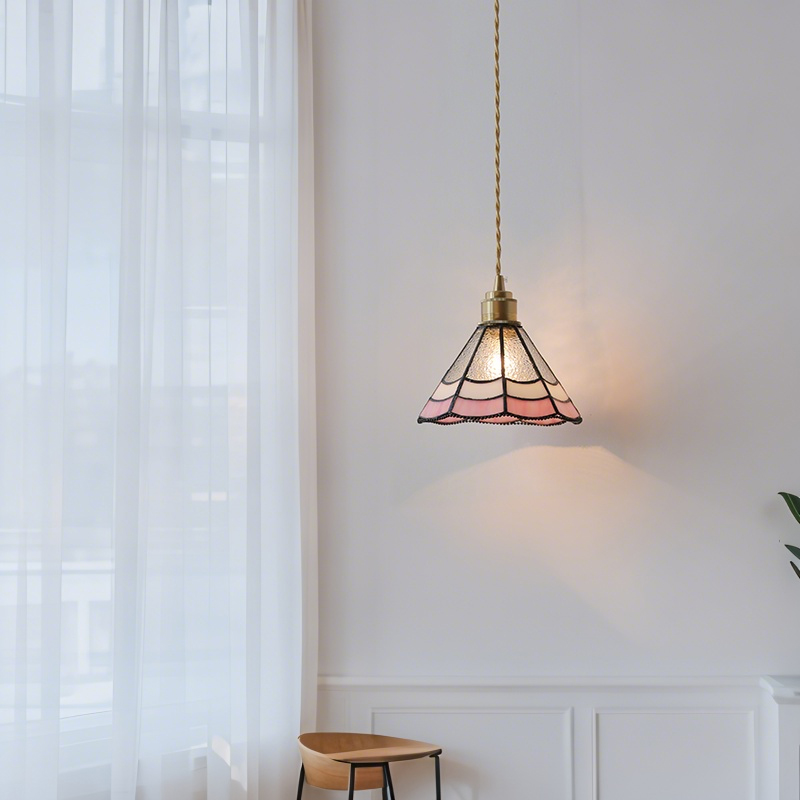 ペンダントライト ダイニング  北欧 ガラス ダクトレール用 アイアン 傘型 1灯 E26口金 led モダン シンプル レトロ デザイン 天井照明 シェードランプ  ライト 玄関 リビング  トイレ 寝室 洗面所 居間 キッチン 食卓  可愛い 階段 和風 ピンク 乙女心 山盛り