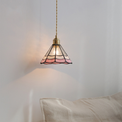 ペンダントライト ダイニング  北欧 ガラス ダクトレール用 アイアン 傘型 1灯 E26口金 led モダン シンプル レトロ デザイン 天井照明 シェードランプ  ライト 玄関 リビング  トイレ 寝室 洗面所 居間 キッチン 食卓  可愛い 階段 和風 ピンク 乙女心 山盛り