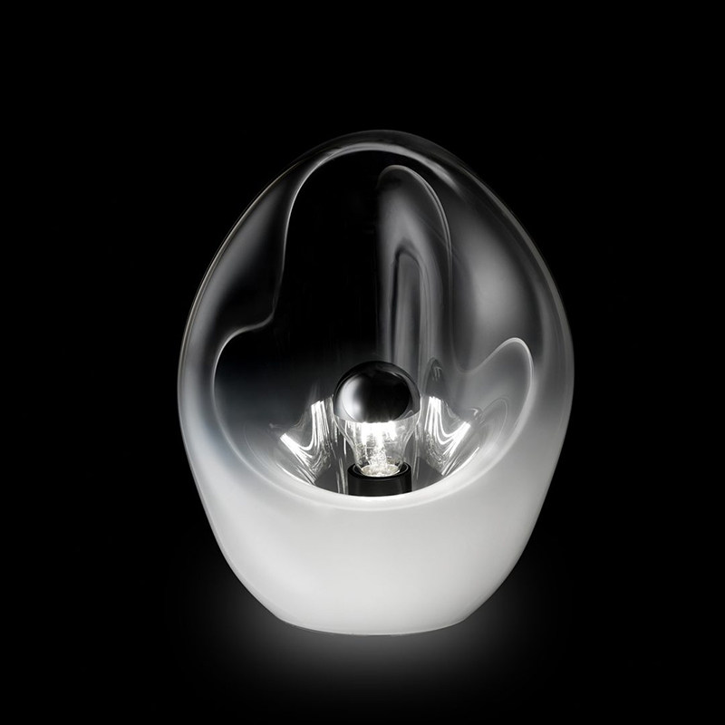 Crystal Hotel テーブルライト おしゃれ ガラス アイアン ベッドライト 寝室 LED対応 間接照明 ホテル インテリア