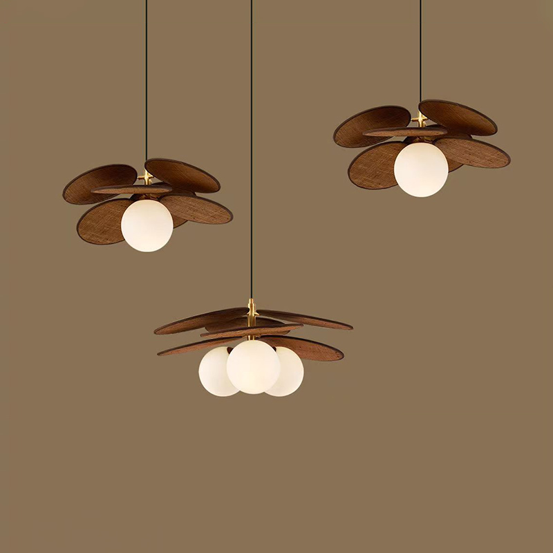 ペンダントライト おしゃれ レトロ 3灯 木 吊下げ灯 天井照明 間接照明 北欧 LED電球 洋風 キッチン 照明器具 トイレ 階段 引掛シーリング ダクトレール 電気 モダン シンプル かわいい リビング ダイニング インテリア照明 食卓 和室 癒やし 省エネ