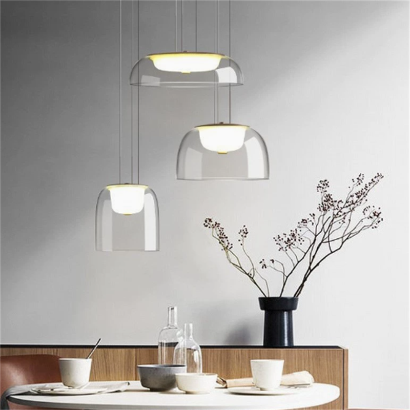 Aladdinlightペンダントライト　ガラス　吊り下げ照明　ダイニング  キッチン   バーカウンター    ベッドサイド