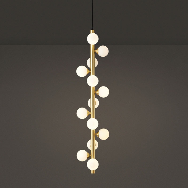 ペンダントライト シャンデリア ガラス ランプシェード リビング ダイニング レトロ モダン