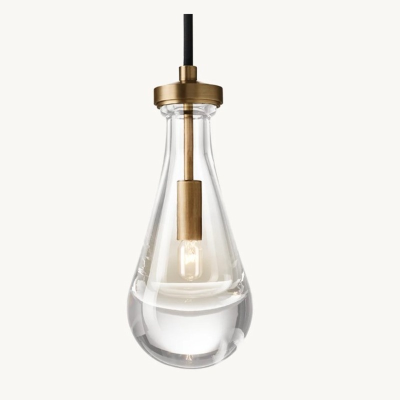 Aladdinlight ペンダントライト　ガラス　吊り下げ照明　ダイニング ３色