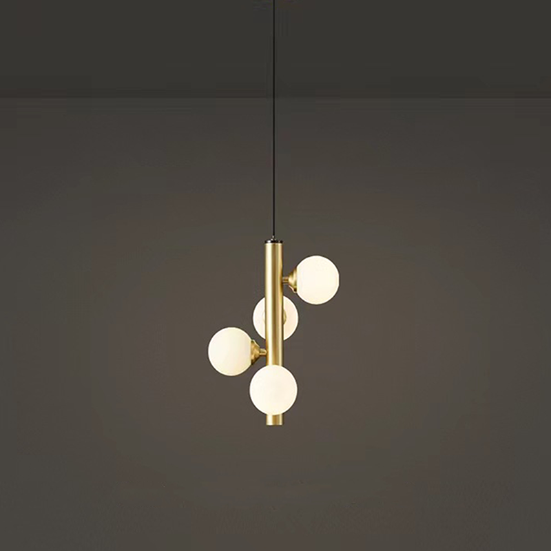 Aladdinlightシャンデリア、ガラスランプシェード、リビング、ダイニング、カフェ用