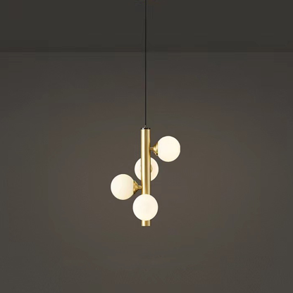 Aladdinlightシャンデリア、ガラスランプシェード、リビング、ダイニング、カフェ用