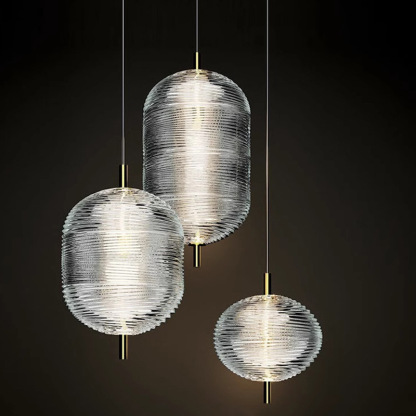 Aladdinlight ペンダントライト　ガラス　吊り下げ照明　ダイニング