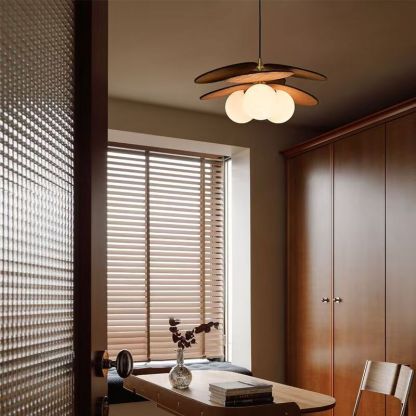 ペンダントライト おしゃれ レトロ 3灯 木 吊下げ灯 天井照明 間接照明 北欧 LED電球 洋風 キッチン 照明器具 トイレ 階段 引掛シーリング ダクトレール 電気 モダン シンプル かわいい リビング ダイニング インテリア照明 食卓 和室 癒やし 省エネ