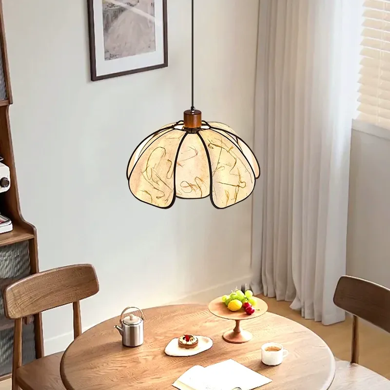 ペンダントライト ダイニング おしゃれ E26 LED 和風 紙 インテリア照明 北欧 ヴィンテージ カフェ キッチン レトロ 廊下 おしゃれ 和風 レトロ モダン 和モダン