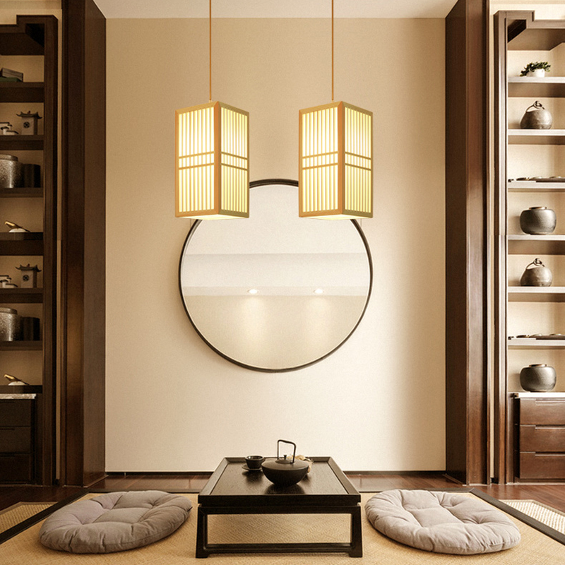 ペンダントライト ダイニング 木 木製 和風 led 口金e26 ナチュラル ダイニング アンティーク 天井照明 1灯 木製 リビング おしゃれ 吊下げ灯 照明器具 手作りライト シンプル デザイン インテリア照明 料理屋 書斎 和室 人気