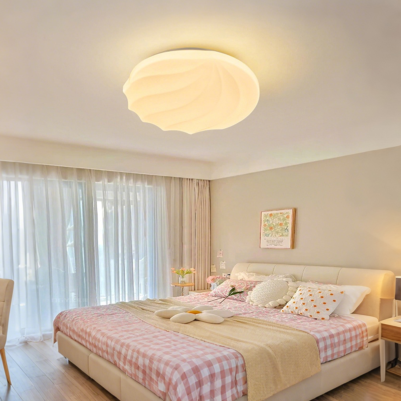 LED シーリングライト おしゃれ 4畳 6畳 調光調色 リモコン付き 貝殻 子供部屋 常夜灯 引掛け対応 工事不要 照明器具 照明 電気 シンプル 可愛い 室内照明 台所 キッチン 幼稚園 学校 子供用 寝室 リビング ダイニング ベッドルーム