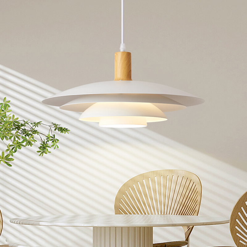 ペンダントライト 北欧 ダイニング スチール 木 おしゃれ 1灯 口金E26 LED対応 モダン シンプル デザイン 照明 天井照明 子供部屋 玄関 リビング 寝室 洗面所 居間用 キッチン 簡単取付 引掛けシーリング ダクトレール