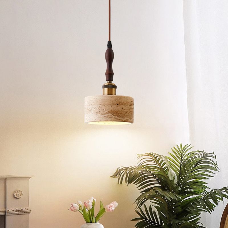ペンダントライト おしゃれ  レトロ 1灯 吊下げ灯 天井照明 間接照明 北欧 LED電球 洋風 テラゾー 木 キッチン 照明器具 トイレ 階段 引掛シーリング ダクトレール 電気 モダン シンプル かわいい リビング ダイニング インテリア照明 食卓 和室 癒やし 省エネ