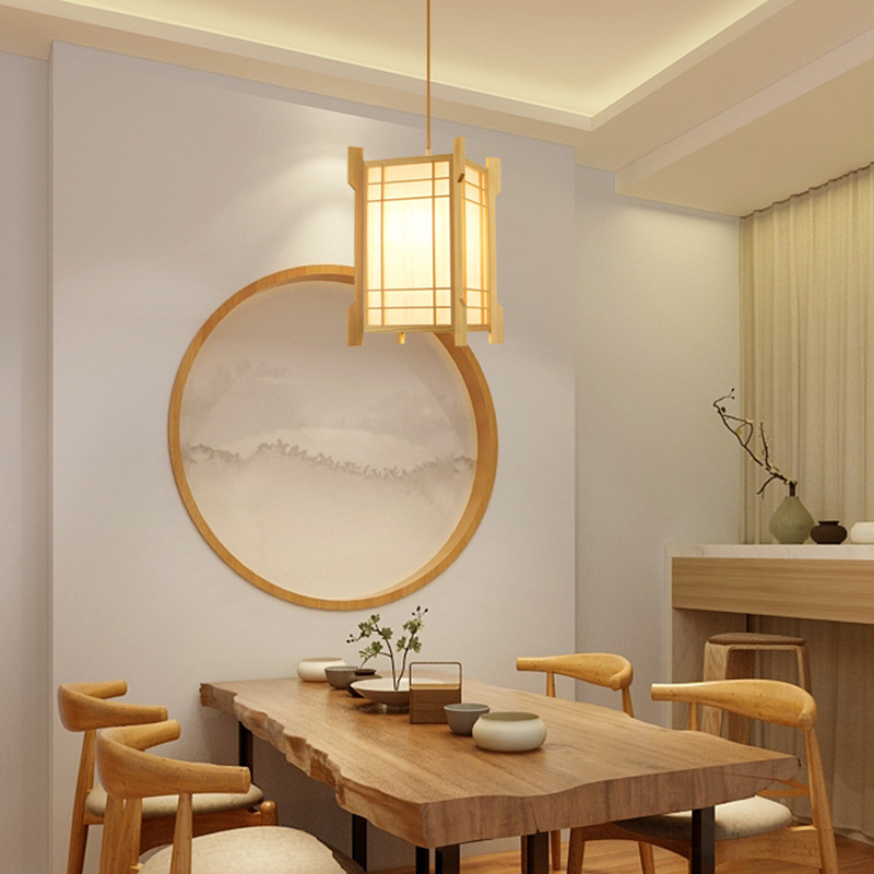 ペンダントライト ダイニング 木 木製 和風 led 口金e26 ナチュラル ダイニング アンティーク 天井照明 1灯 木製 リビング おしゃれ 吊下げ灯 照明器具 手作りライト シンプル デザイン インテリア照明 料理屋 書斎 和室 人気