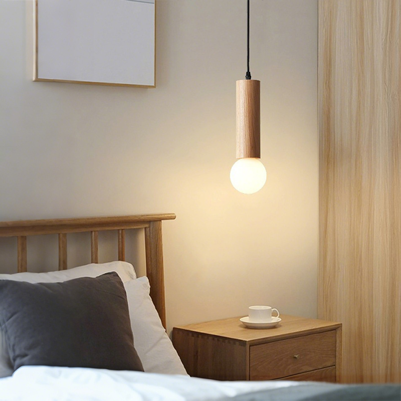 ペンダントライト 北欧 おしゃれ ダイニング アクリル 木 おしゃれ 1灯 口金E26 LED対応 モダン シンプル 照明 天井照明 シェードランプ 玄関 リビング 寝室 洗面所 居間用 キッチン 簡単取付 引掛けシーリング ダクトレール