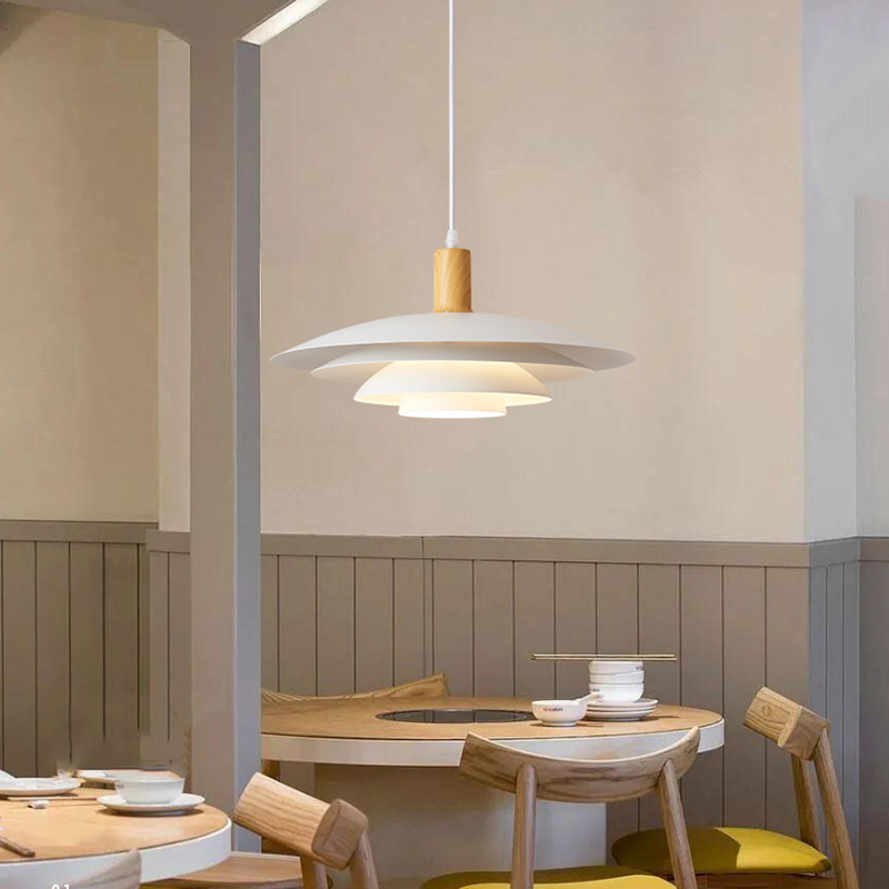 ペンダントライト 北欧 ダイニング スチール 木 おしゃれ 1灯 口金E26 LED対応 モダン シンプル デザイン 照明 天井照明 子供部屋 玄関 リビング 寝室 洗面所 居間用 キッチン 簡単取付 引掛けシーリング ダクトレール