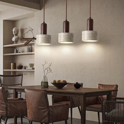 ペンダントライト 北欧 おしゃれ ダイニング 黄洞石 木 おしゃれ 1灯 口金E26 LED対応 モダン シンプル 照明 天井照明 シェードランプ 玄関 リビング 寝室 洗面所 居間用 キッチン 簡単取付 引掛けシーリング ダクトレール