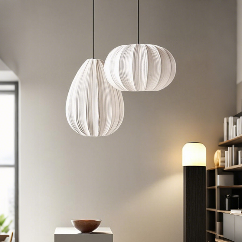 ペンダントライト ダイニング 北欧 織物 ダクトレール用 アイアン カボチャ 南瓜 1灯 E26口金 led モダン シンプル レトロ デザイン 天井照明 フランス風 リビング トイレ 寝室 洗面所 居間用 キッチン 食卓用 可愛い 階段 和風 グリーン 自然 乙女心