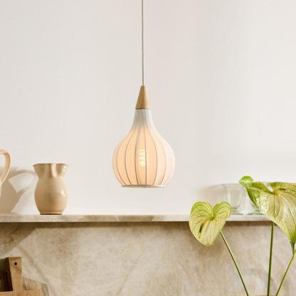 ペンダントライト ダイニング  北欧 布 木 織物 ダクトレール用 アイアン  1灯 E26口金 led モダン シンプル レトロ デザイン 天井照明 フランス風 リビング  トイレ 寝室 洗面所 居間用 キッチン 食卓  可愛い 階段 和風 グリーン 自然 乙女心 雰囲気