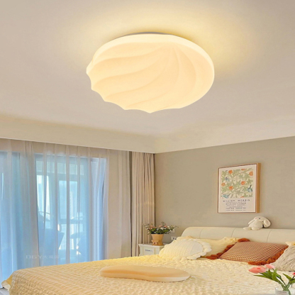 LED シーリングライト おしゃれ 4畳 6畳 調光調色 リモコン付き 貝殻 子供部屋 常夜灯 引掛け対応 工事不要 照明器具 照明 電気 シンプル 可愛い 室内照明 台所 キッチン 幼稚園 学校 子供用 寝室 リビング ダイニング ベッドルーム