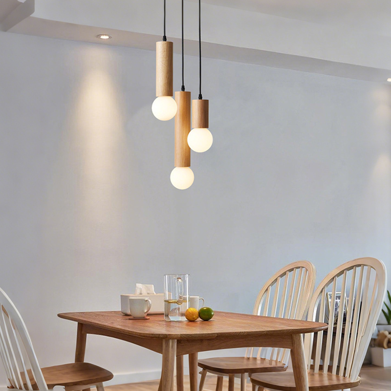 ペンダントライト 北欧 おしゃれ ダイニング アクリル 木 おしゃれ 1灯 口金E26 LED対応 モダン シンプル 照明 天井照明 シェードランプ 玄関 リビング 寝室 洗面所 居間用 キッチン 簡単取付 引掛けシーリング ダクトレール