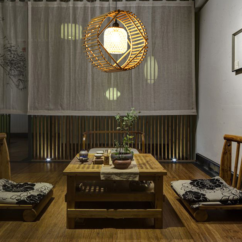 ペンダントライト ダイニング  北欧 ダクトレール用 藤 竹 円型 1灯 E26口金 led モダン シンプル レトロ デザイン 天井照明 シェードランプ  ライト 玄関 リビング  トイレ 寝室 洗面所 居間用 キッチン 食卓用  可愛い 階段 和風 子供部屋 光 影 天然素材 自然