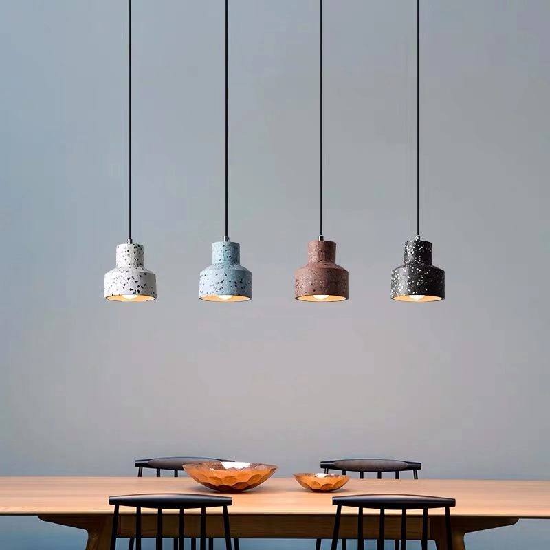 ペンダントライト 北欧 おしゃれ ダイニング テラゾー おしゃれ 1灯 口金E26 LED対応 モダン シンプル 照明 天井照明 シェードランプ 玄関 リビング 寝室 洗面所 居間用 キッチン 簡単取付 引掛けシーリング ダクトレール