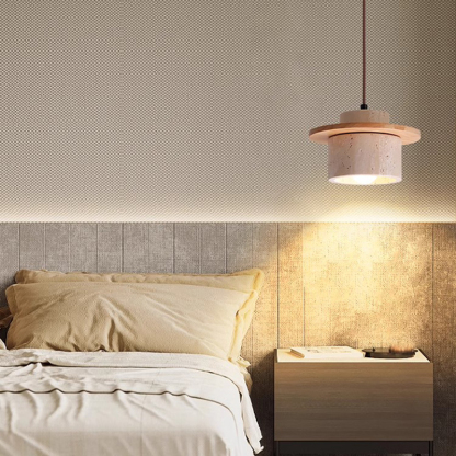 ペンダントライト 北欧 ダイニング 木 黄洞石 おしゃれ 1灯 口金E26 LED対応 モダン シンプル デザイン 照明 天井照明 シェードランプ ライト 玄関 リビング 寝室 洗面所 居間用 キッチン 簡単取付 引掛けシーリング おしゃれ ダクトレール