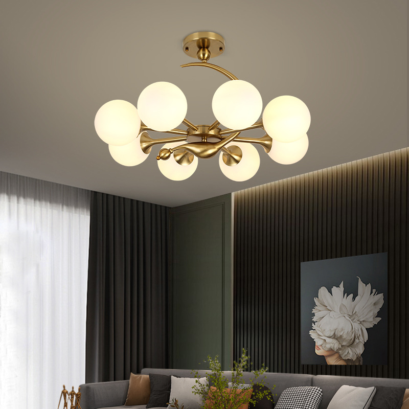 Aladdinlightシャンデリア、ダイニングルーム、リビングルーム、ファッショナブル、丸型