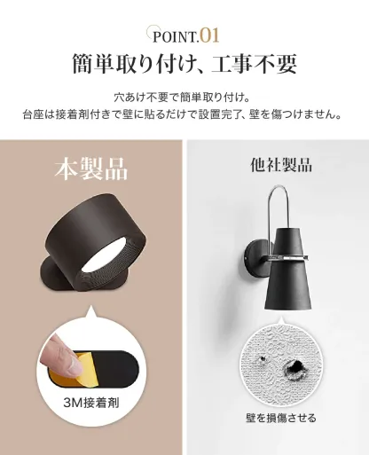 ブラケットライト 工事不要 テーブルライト ウォールライト ランプ 壁掛け照明 led コンセント LED  北欧 洗面所 屋内 屋外 玄関 間接照明 寝室リビング 照明 ライト モダン 北欧 おしゃれ 一人暮らし シンプル プレゼント 壁付け ライト 子供部屋 ポーチライト