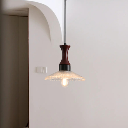 ペンダントライト 北欧 ガラス 木 ダイニング おしゃれ 1灯 口金E26 LED対応 アイアン 金属 モダン シンプル デザイン 照明 天井照明 ライト 玄関 リビング 寝室 洗面所 居間 キッチン ダクトレール 引掛けシーリング 北欧