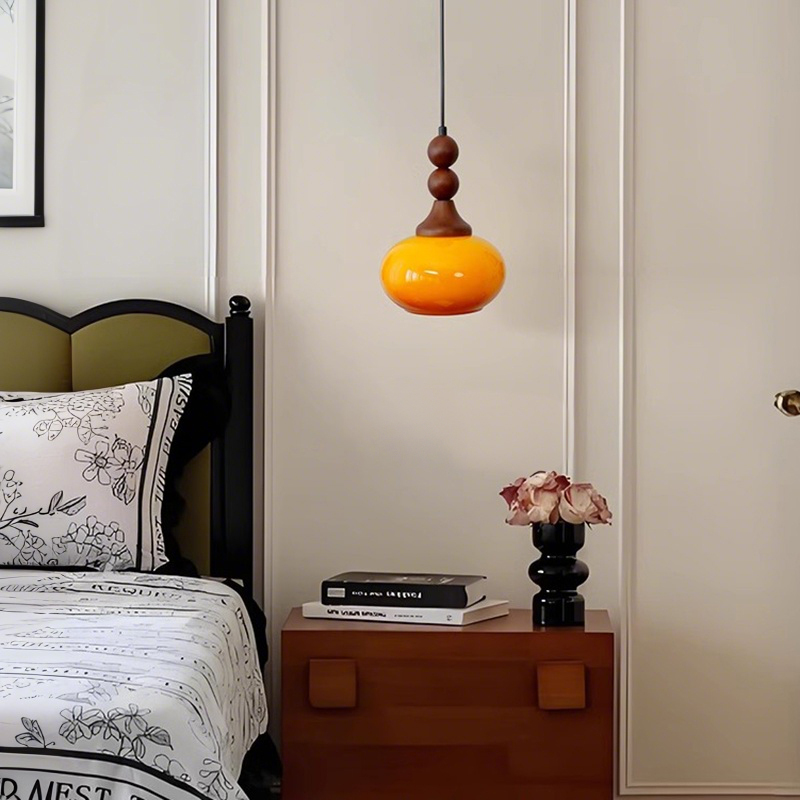 ペンダントライト おしゃれ ガラス レトロ 1灯 吊下げ灯 天井照明 間接照明 北欧 LED電球 洋風 キッチン 照明器具 トイレ 階段 引掛シーリング ダクトレール 電気 モダン シンプル かわいい リビング ダイニング インテリア照明 食卓 和室 癒やし 省エネ