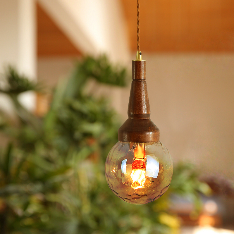 ペンダントライト 北欧 ガラス ダイニング おしゃれ 1灯 口金G9 LED対応 木 金属 モダン シンプル デザイン 照明 天井照明 ライト 玄関 リビング 寝室 洗面所 居間 キッチン ダクトレール 引掛けシーリング 北欧