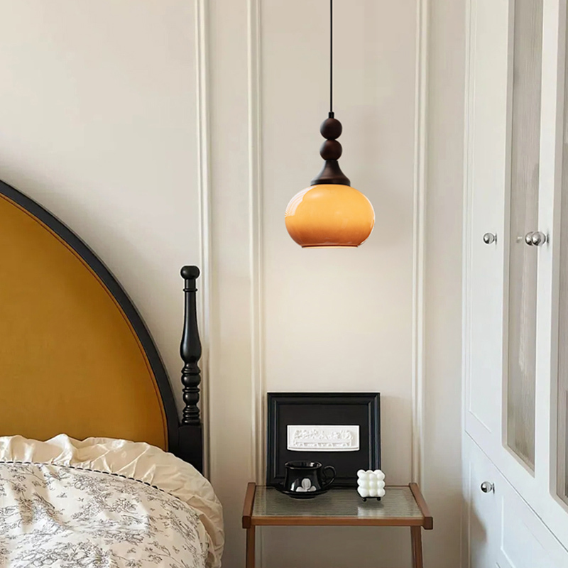 ペンダントライト おしゃれ ガラス レトロ 1灯 吊下げ灯 天井照明 間接照明 北欧 LED電球 洋風 キッチン 照明器具 トイレ 階段 引掛シーリング ダクトレール 電気 モダン シンプル かわいい リビング ダイニング インテリア照明 食卓 和室 癒やし 省エネ