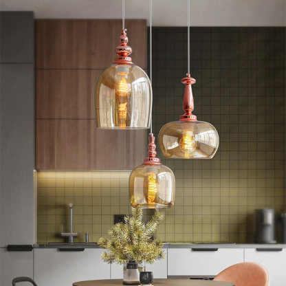 ペンダントライト 北欧 ガラス アイアン ダイニング おしゃれ 1灯 口金E26 LED対応 アイアン 金属 モダン シンプル デザイン 照明 天井照明 ライト 玄関 リビング 寝室 洗面所 居間 キッチン ダクトレール 引掛けシーリング 北欧