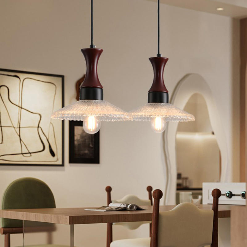 ペンダントライト 北欧 ガラス 木 ダイニング おしゃれ 1灯 口金E26 LED対応 アイアン 金属 モダン シンプル デザイン 照明 天井照明 ライト 玄関 リビング 寝室 洗面所 居間 キッチン ダクトレール 引掛けシーリング 北欧