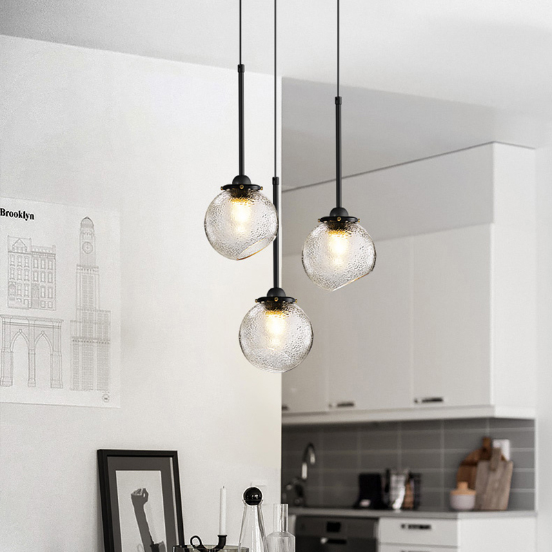 ペンダントライト 北欧 ガラス ダイニング おしゃれ 1灯 口金E26 LED対応 アイアン 金属 モダン シンプル デザイン 照明 天井照明 ライト 玄関 リビング 寝室 洗面所 居間 キッチン ダクトレール 引掛けシーリング 北欧