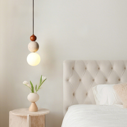 ペンダントライト 北欧 ダイニング 木 黄洞石 おしゃれ 1灯 口金E26 LED対応 モダン シンプル デザイン 照明 天井照明 シェードランプ ライト 玄関 リビング 寝室 洗面所 居間用 キッチン 簡単取付 引掛けシーリング おしゃれ ダクトレール