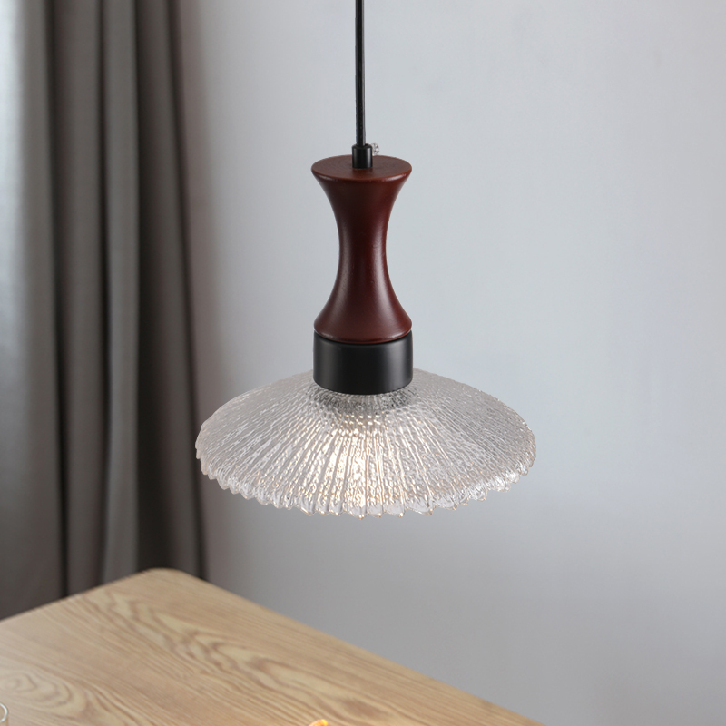 ペンダントライト 北欧 ガラス 木 ダイニング おしゃれ 1灯 口金E26 LED対応 アイアン 金属 モダン シンプル デザイン 照明 天井照明 ライト 玄関 リビング 寝室 洗面所 居間 キッチン ダクトレール 引掛けシーリング 北欧