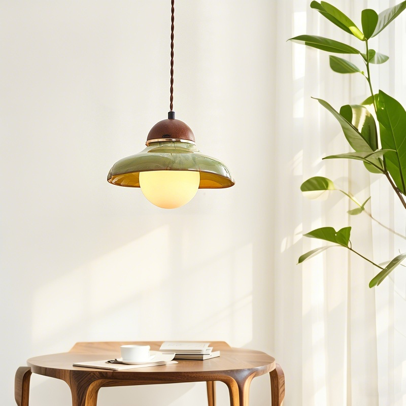 ペンダントライト 北欧 ダイニング 木 陶器 おしゃれ 1灯 口金G9 LED対応 モダン シンプル デザイン 照明 天井照明 シェードランプ ライト 玄関 リビングルーム 寝室 洗面所 居間用 キッチン 簡単取付 引掛けシーリング おしゃれ ダクトレール