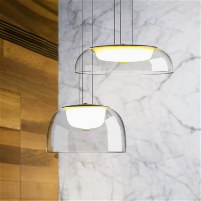 Aladdinlightペンダントライト　ガラス　吊り下げ照明　ダイニング  キッチン   バーカウンター    ベッドサイド