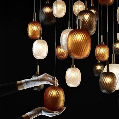 Aladdinlight ペンダントライト　おしゃれ　ガラス　吊り下げ照明　ダイニング　寝室