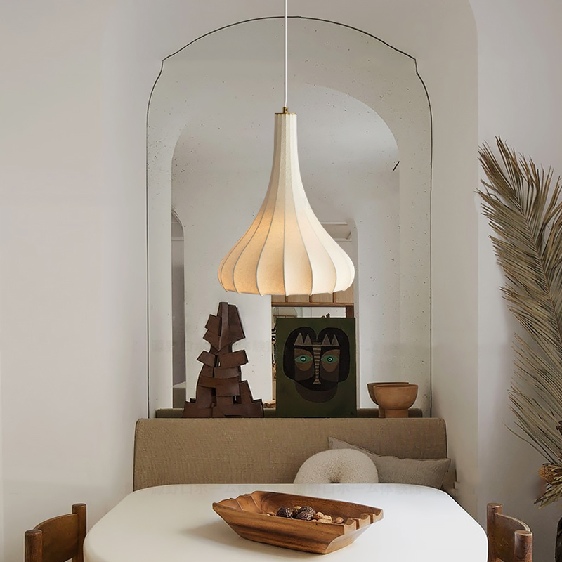 ペンダントライト ダイニング 北欧 シルク 織物 ダクトレール用 アイアン 花 1灯 E26口金 led モダン シンプル レトロ デザイン 天井照明 フランス風 リビング トイレ 寝室 洗面所 居間用 キッチン 食卓用 可愛い 階段 和風 自然 乙女心 フラワー