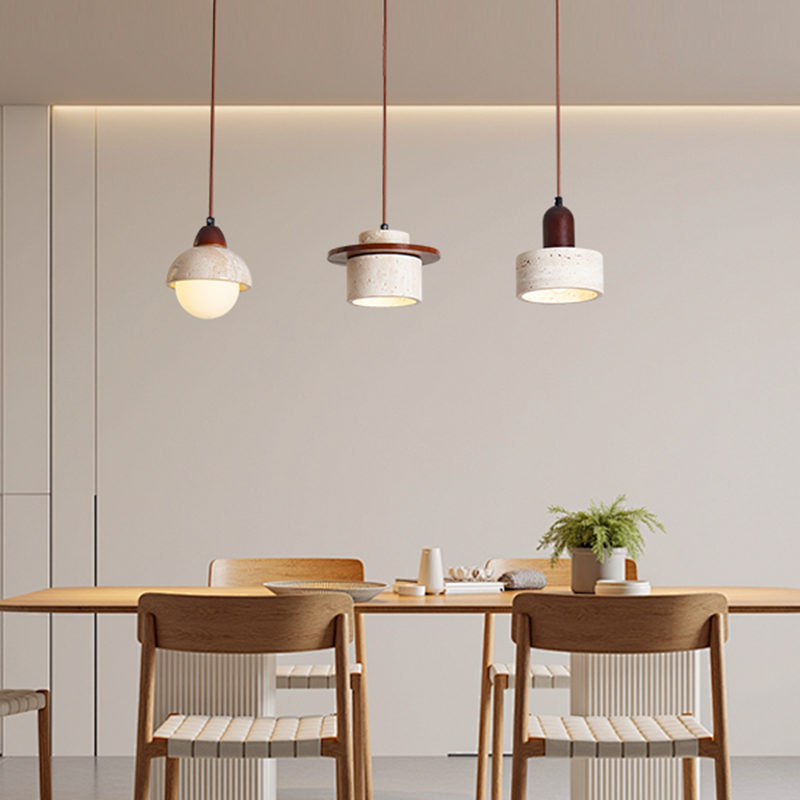 ペンダントライト 北欧 おしゃれ ダイニング 黄洞石 木 おしゃれ 1灯 口金E26 LED対応 モダン シンプル 照明 天井照明 シェードランプ 玄関 リビング 寝室 洗面所 居間用 キッチン 簡単取付 引掛けシーリング ダクトレール