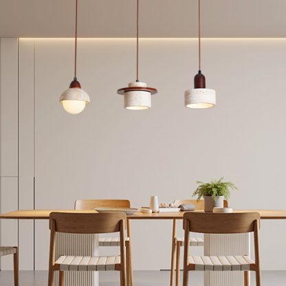 ペンダントライト 北欧 おしゃれ ダイニング 黄洞石 木 おしゃれ 1灯 口金E26 LED対応 モダン シンプル 照明 天井照明 シェードランプ 玄関 リビング 寝室 洗面所 居間用 キッチン 簡単取付 引掛けシーリング ダクトレール