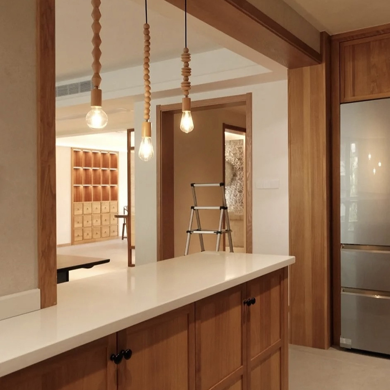 ペンダントライト ダイニング  北欧 木 胡桃色 ダクトレール用 アイアン 積み木 1灯 E26口金 led モダン シンプル レトロ デザイン 天井照明 シェードランプ  ライト 玄関 リビング  トイレ 寝室 洗面所 居間用 キッチン 食卓用  可愛い 階段 和風 ブロック