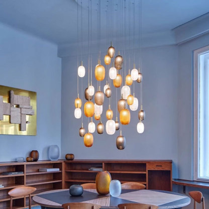 Aladdinlight ペンダントライト　おしゃれ　ガラス　吊り下げ照明　ダイニング　寝室