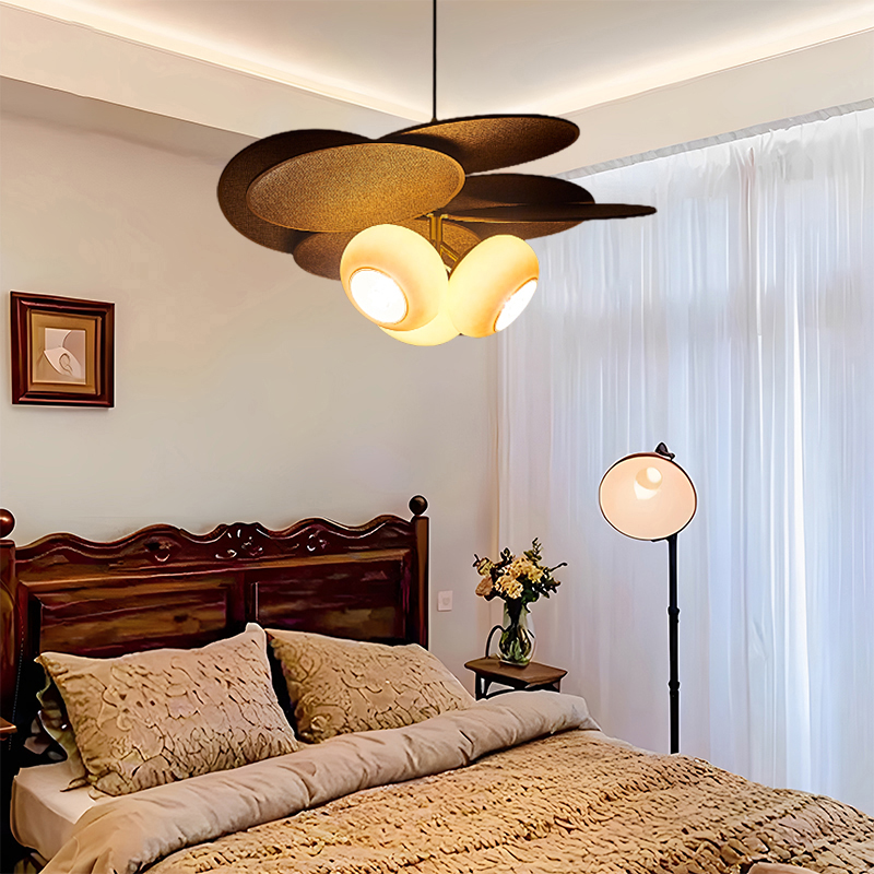 ペンダントライト おしゃれ レトロ 3灯 木 吊下げ灯 天井照明 間接照明 北欧 LED電球 洋風 キッチン 照明器具 トイレ 階段 引掛シーリング ダクトレール 電気 モダン シンプル かわいい リビング ダイニング インテリア照明 食卓 和室 癒やし 省エネ